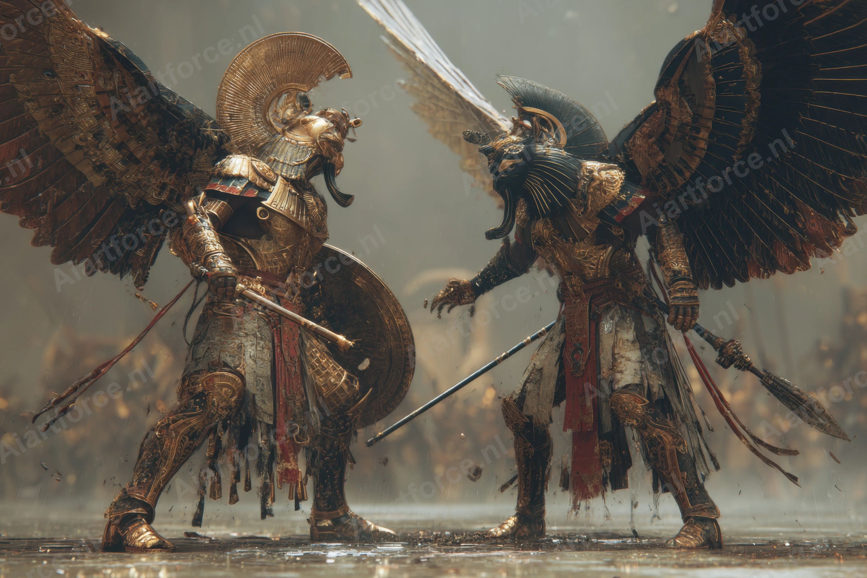 Set tegen Horus